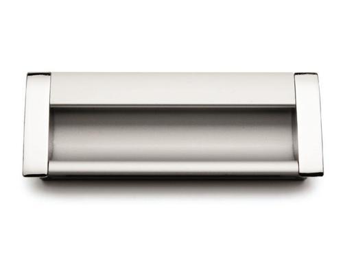 Yeni Gömme Mat Krom Kulp 128mm