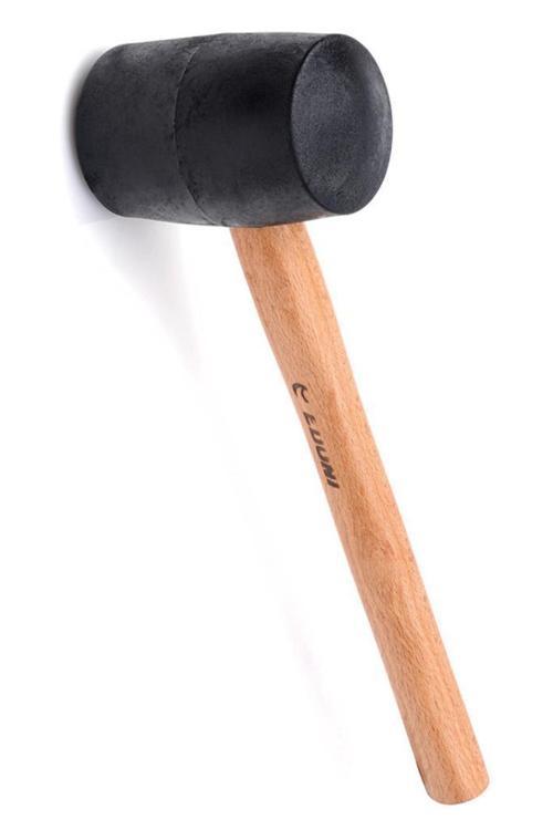 ET864 Ağaç Saplı Lastik Tokmak 60mm