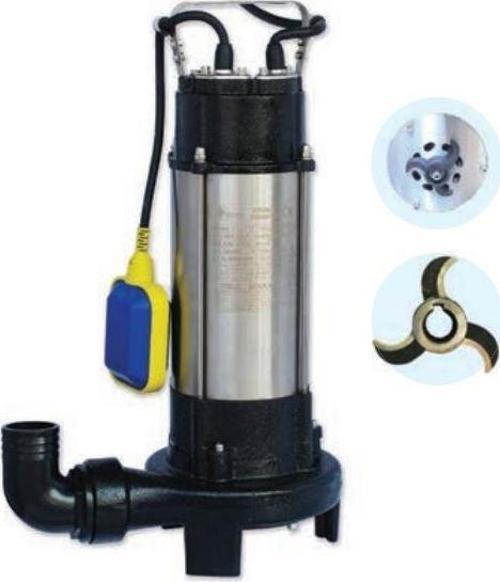 V1300DF Bıçaklı Tip Kirli Su Drenaj Pompası 1.8hp