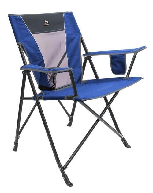 Outdoor Comfort Pro Chair Katlanır Kamp Sandalyesi Mavi Melanj