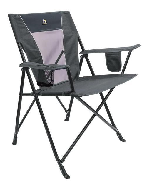 Outdoor Comfort Pro Chair Katlanır Kamp Sandalyesi Gri Melanj