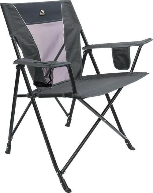 Outdoor Comfort Pro Chair Katlanır Kamp Sandalyesi Gri Melanj