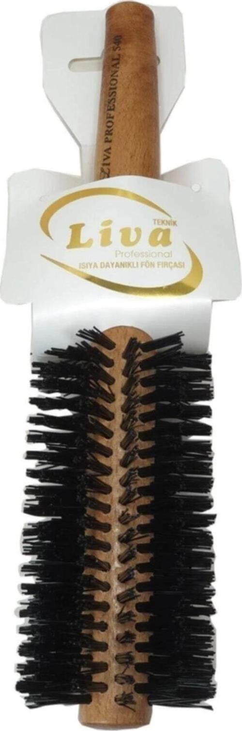 Liva 540 Saç Fırçası Yanmaz Profesyonel Büyük Fön Fırçası