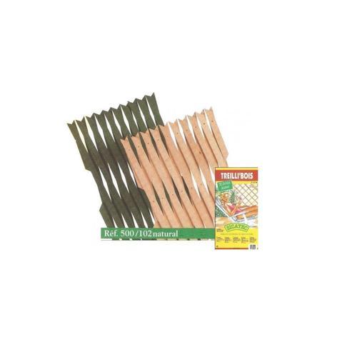 Treillibois Çiçek Sarmaşık Çiti 100x200cm Naturel