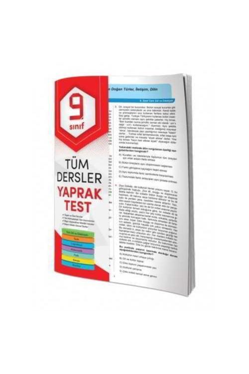 Element Yayınları Element 9.sınıf Tüm Dersler Yaprak Test