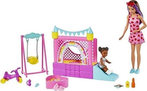 Bebek Bakıcısı Skipper Set Hhb67 Bebek Bakıcısı Skipper, Bebek Figürü, Salıncak Ve Aksesuarla