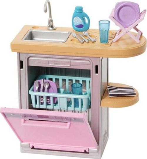Barbie'nin Ev Dekorasyonu Mutfak Hjv32 Hjv34