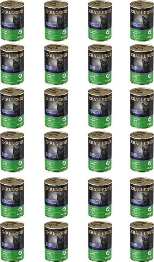 pate kuzu etli yetişkin kedi konservesi 400 gr x 24 adet