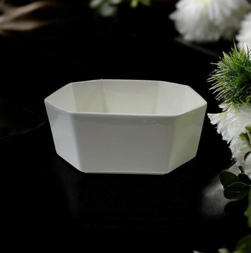 14.4X14.4X7 CM PORSELEN SUNUM TABAĞI KASE