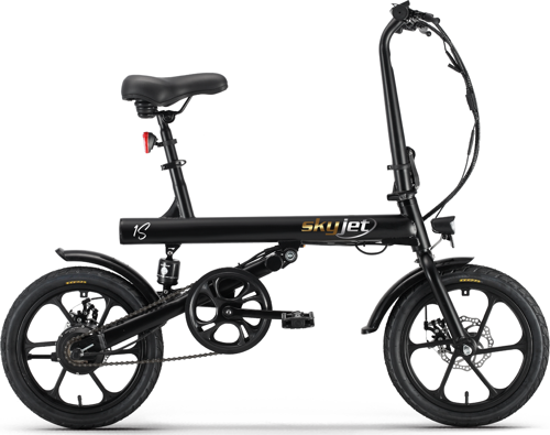 1-S ELEKTRİKLİ BİSİKLET -SİYAH