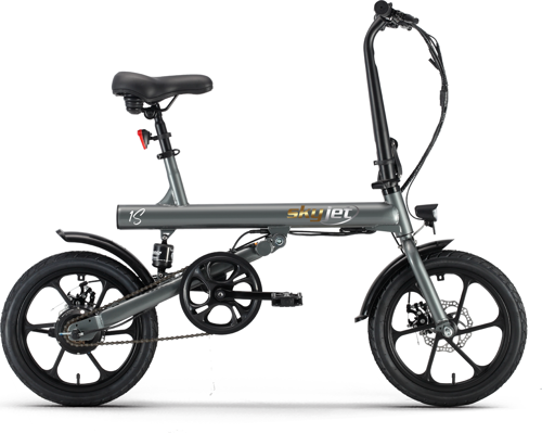 1-S ELEKTRİKLİ BİSİKLET - GRİ