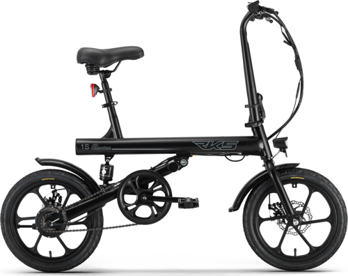 1-S ELEKTRİKLİ BİSİKLET - SİYAH