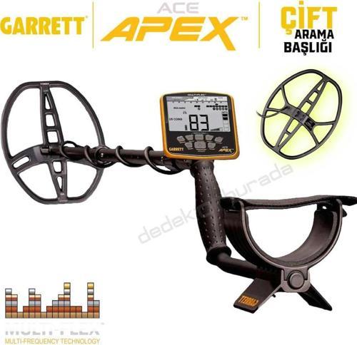 Garrett Ace Apex Dedektör Çift Başlıklı
