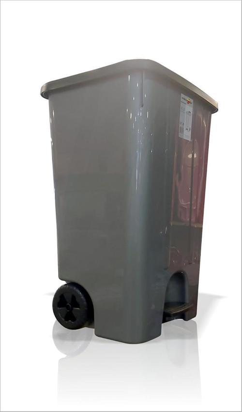 Saplı Tekerlekli Pedallı Kapaklı Ev Ofis İşyeri Mutfak Kuaför Restoran Rezidans Market Çöp Kovası