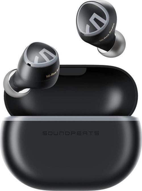 Mini HS Bluetooth 5.3 Hi-Res Kablosuz Kulak İçi Kulaklık Siyah