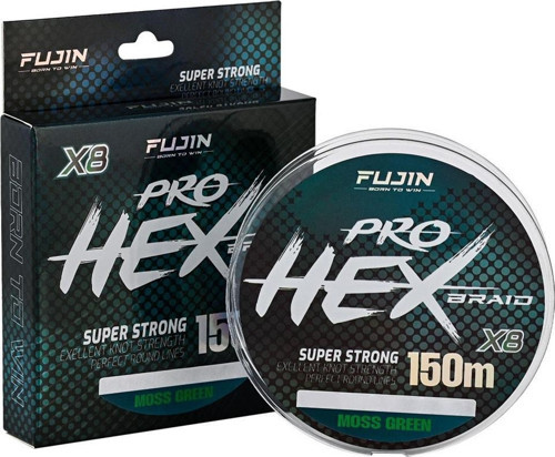 Pro Hex 8X 150Mt Moss Green İp Misina Moss Green-0,14 mm