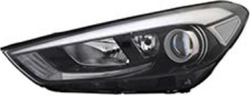 92101-D7100-HYUNDAI TUCSON ÖN FAR MOTORLU GÜNDÜZ LEDLİ STATİK KÖŞ.SOL 14- -HUN10TU012