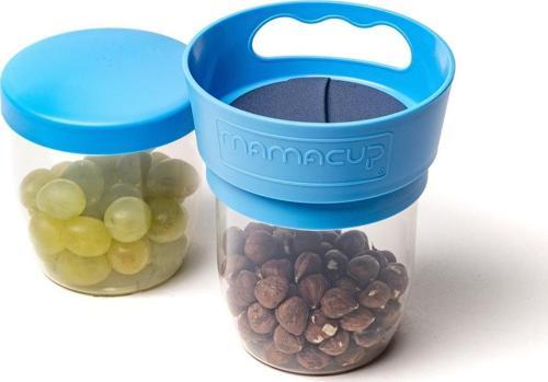 Dökülmeyi Önleyen Atıştırmalık Kap Mavi