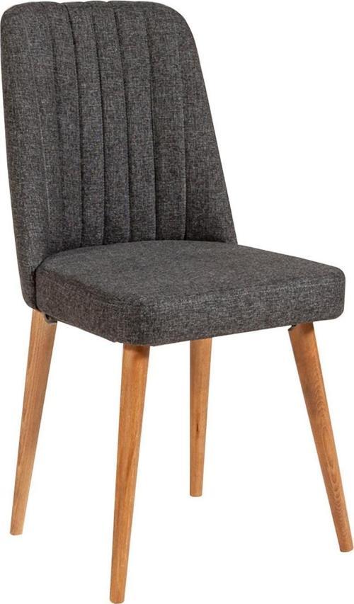 Esyala Santiago Sandalye 2'li Atlantik Antrasit 1053