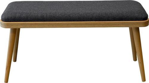 Esyala Saga Mini Bench, Karina Meşe Antrasit 1053