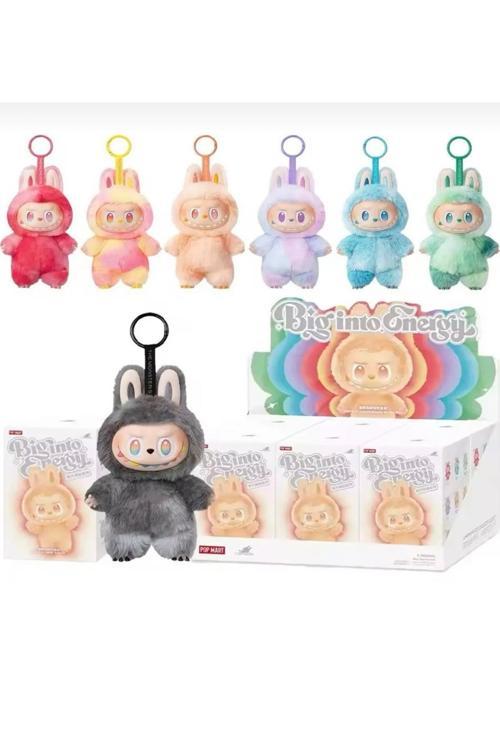 Pop Mart Labubu Big İnto Energy Series-Vinyl Plush Pendant Blind Box Anahtarlık