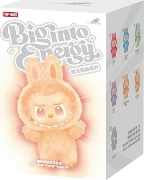 Pop Mart Labubu The Monsters Big İnto Energy Series-Vinyl Plush Pendant Blind Box Anahtarlık