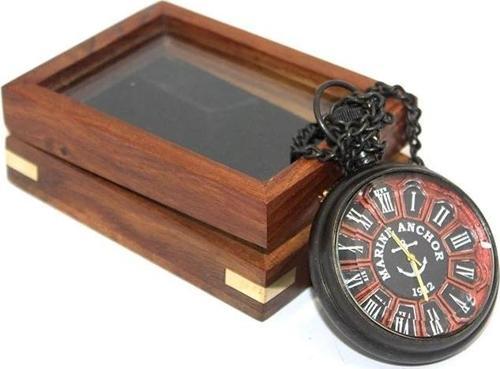 Ahşap Kutulu Köstekli Saat Nı4341g