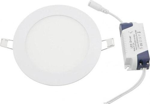 9W Sıva Altı Panel Slim Spot Trafolu Beyaz Işık Iç Çapı 12Cm Dış Çapı 15Cmdir