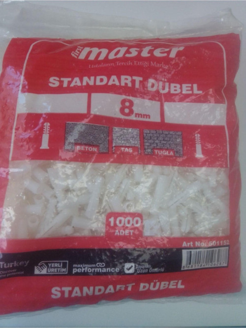 Dübel 8 Lik (1000)