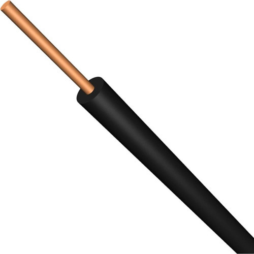 1,5 Mm Nya Kablo - Siyah - Tam Bakır - 10 Metre