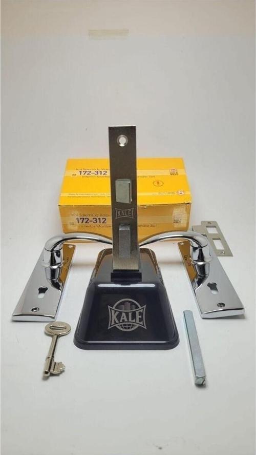 İç Kapı Gömme Kilidi Kapı Kolu Takımlı Ahşap Kapılar İçin Union