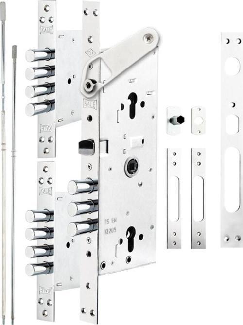 Multisistem Merkezi Çelik Kapı Kilidi Gizli Emniyet Kelepçeli_Kopya