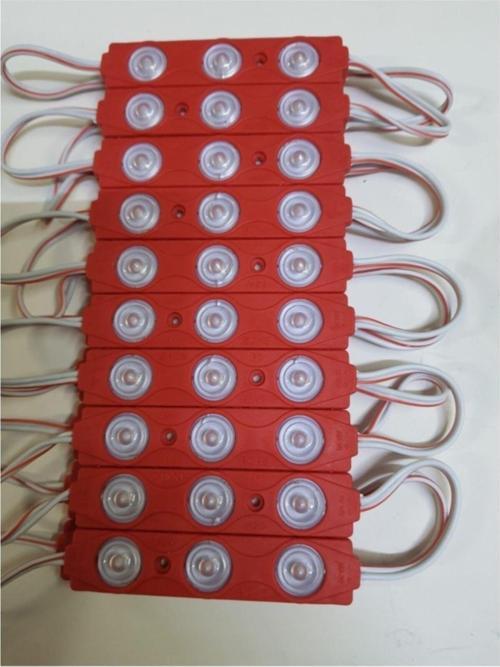 Kırmızı Mercekli Modül Led 20 Adet