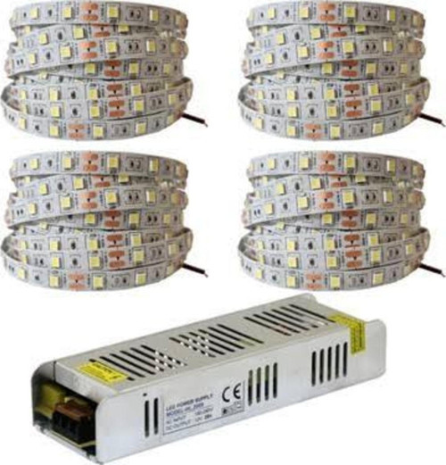 Yüksek Kalite 20 Mt 3 Cipli Rgb Şerit Led Ve 30 Amper Led Trafosu Ve 36 Amper Rgb Kumandası