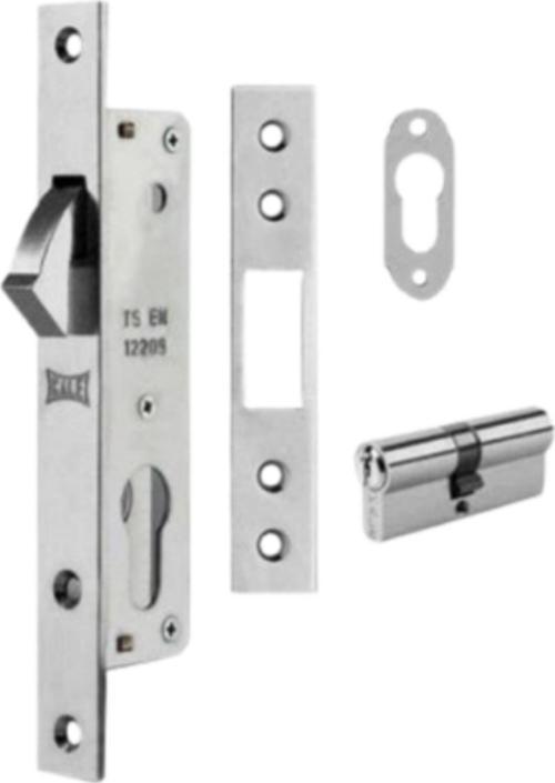 Silindirli Gömme Kilit Dar Tip Alüminyum Sürme Kapılar İçin 20 Mm 201