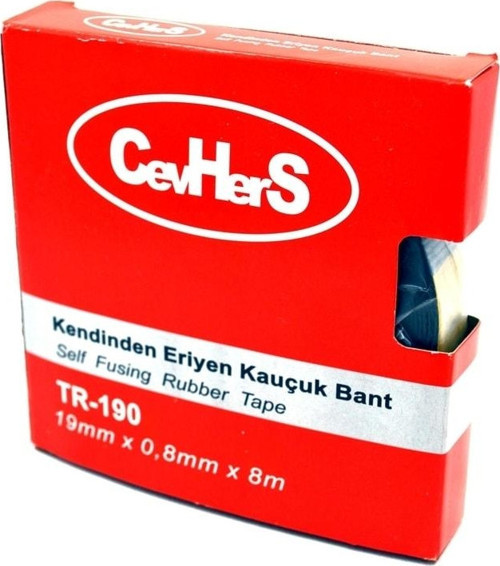 Kendinden Eriyen Kauçuk Bant 19Mm 8 Metre Elektrik Bandı