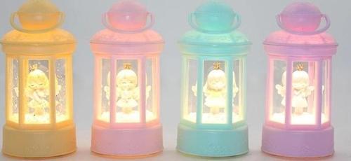 Melek Figürlü Işıklı Kar Küresi Alk1653