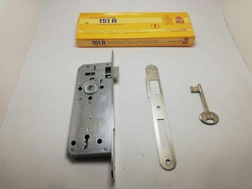 Extra İç Kapı Gömme Kilidi 40 Mm Oval Ayna 151R