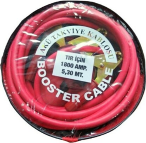 1800 AMPER TIR İÇİN AKÜ TAKVİYE KABLOSU 5.3MT (K246)