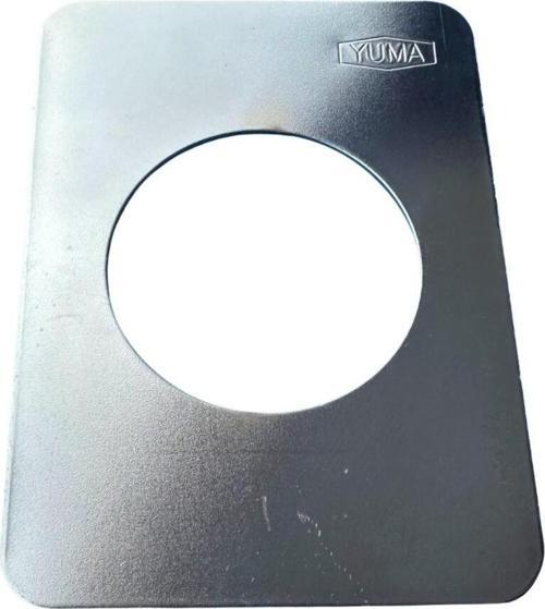 Parlak Krom Kaplama Çelik Paslanmaz Rozet Aynası, Şık Ve Dayanıklı Tasarım.