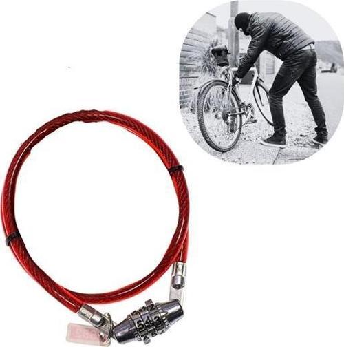 Şifreli Pratik ve Sağlam Bisiklet Kilidi