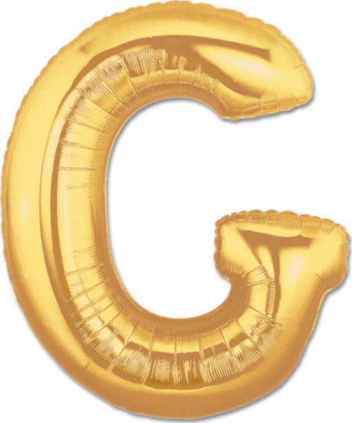 G Harf Folyo Balon Altın Renk  40 inç