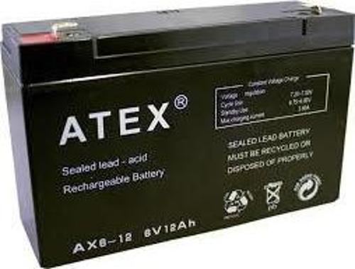İNCE AKÜ 6V 12AH AMPER (K246)