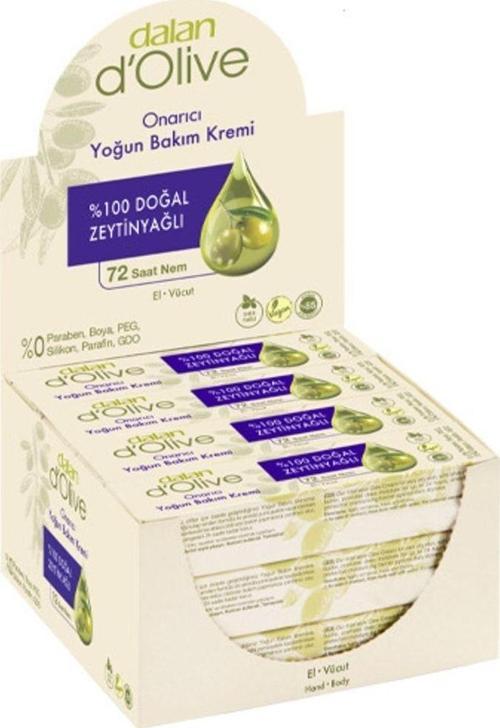 D'Olive Onarıcı Yoğun Bakım Kremi 20 Ml 12 Adet Display Stand
