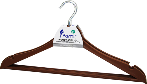 3 ADET  PLASTİK WODY METAL BAŞLI ASKI (81)