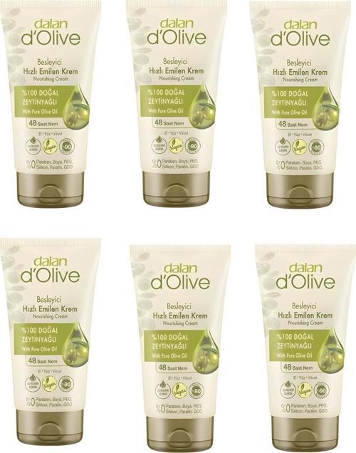 Zeytinyağlı Yağlı Tüp Krem 60 Ml X 6 Adet