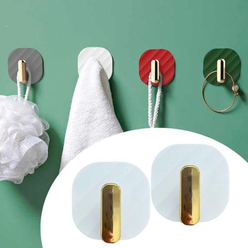 2li Yapışkanlı Retro Askılık Dolap Kapak Kulpu Beyaz (K246)