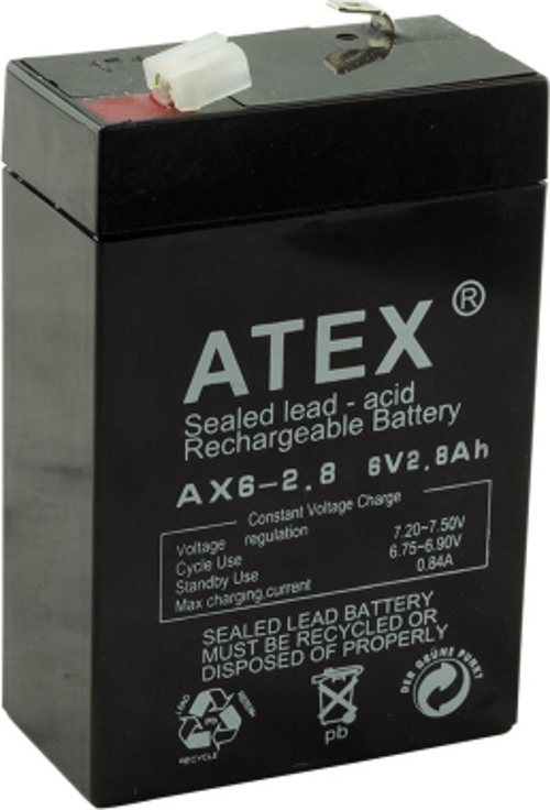 İNCE AKÜ 6V 2.8AH AMPER (81)