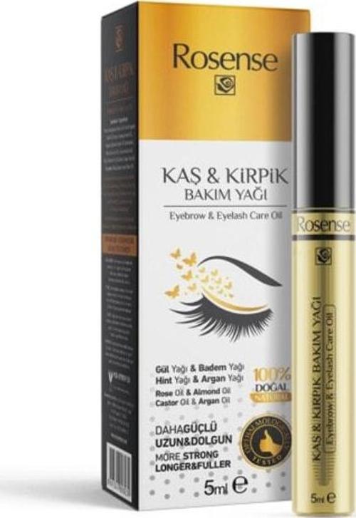 Kaş Kirpik Bakım Yağı- Gül & Badem Yağı