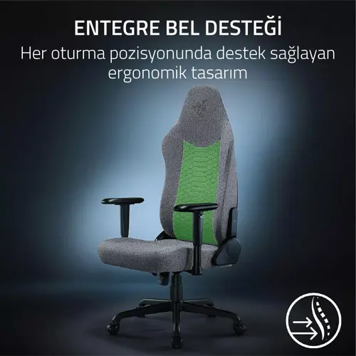 İskur V2 X Açık Gri Oyuncu Koltuğu RZ38-05310200-R3G1